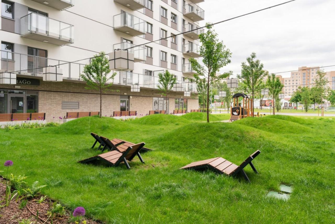 Ferienwohnung Project Comfort Apartament Wilenska 14A 14 Warszawa Exterior foto